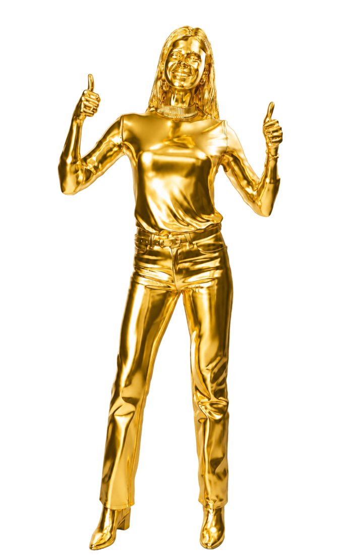Acabado monocromático Golden